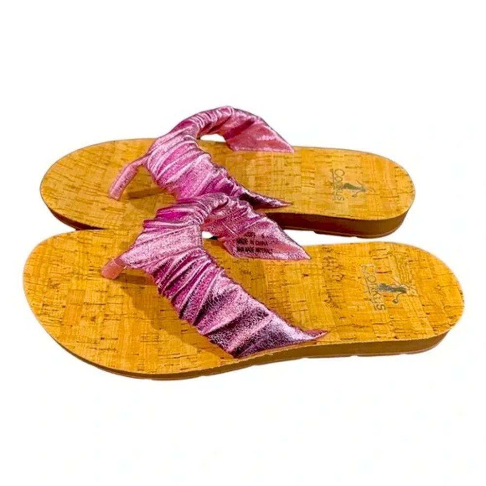 Corky's Cool Off Sandal Lavender Metallic New In Box